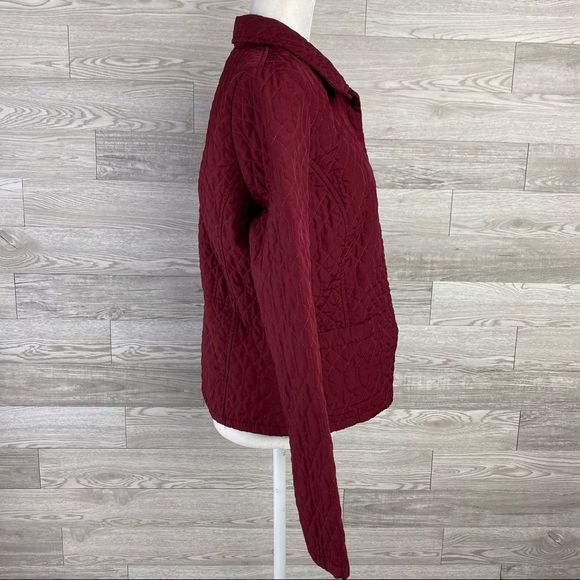 Gap Red Quilted Light Jacket - Picture 3 of 6